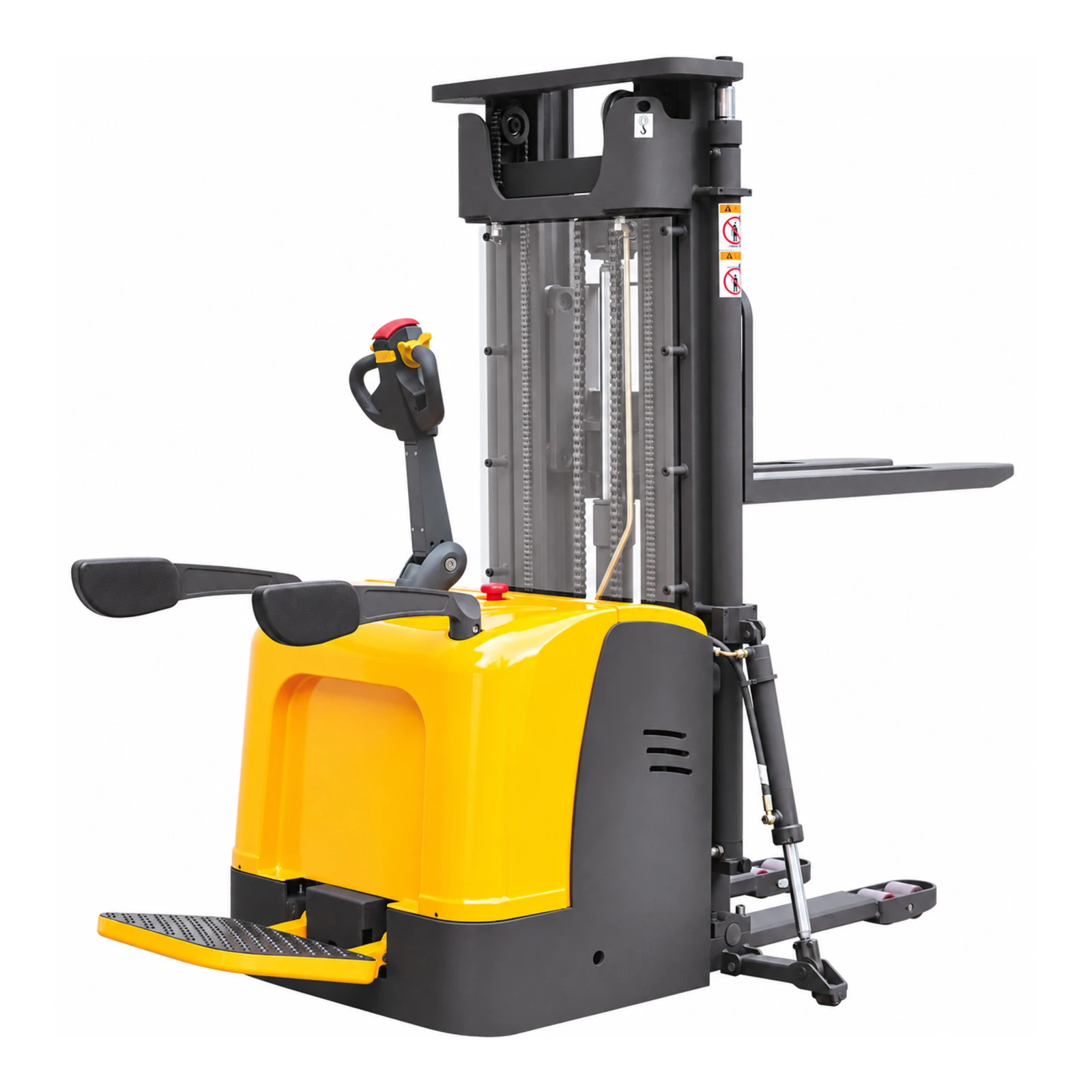 Stivuitor electric cu catarg și platformă pentru operator (EVV20-P), 2000 kg, 2500–6500 mm