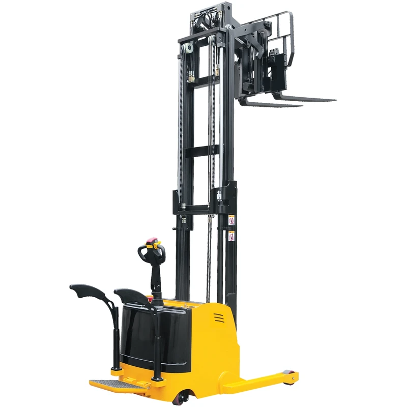Stivuitor electric cu catarg retractabil și platformă, control prin supape magnetice (EVV15DDS/EVV20DDS-P), 1500-2000 kg, 2000-6000 mm
