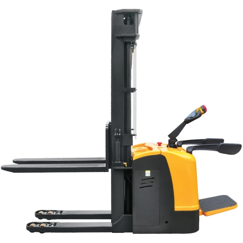 Stivuitor electric cu catarg, platformă pentru operator și ridicare inițială (EVV15-IP), 1500 kg, 2500-5600 mm