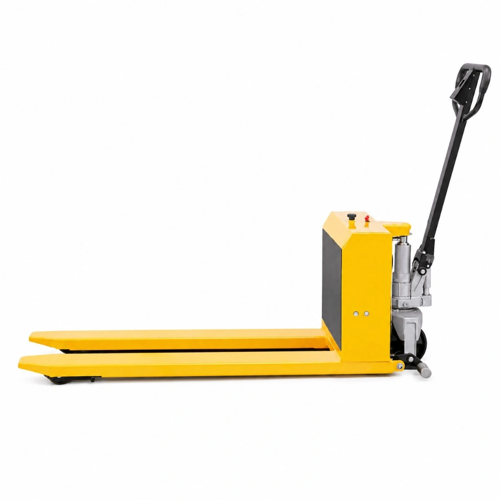 Transpalet semielectric tip foarfecă cu ridicare înaltă (PESV8), 1000 kg