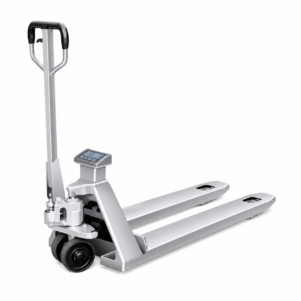 Transpalet cu cântar din oțel inoxidabil (RPVV2000SS) 2000 kg