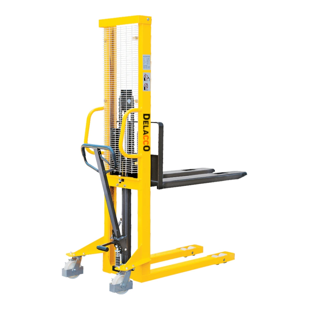 Stivuitor manual RVV500, finisaj galben de semnalizare RAL 1028