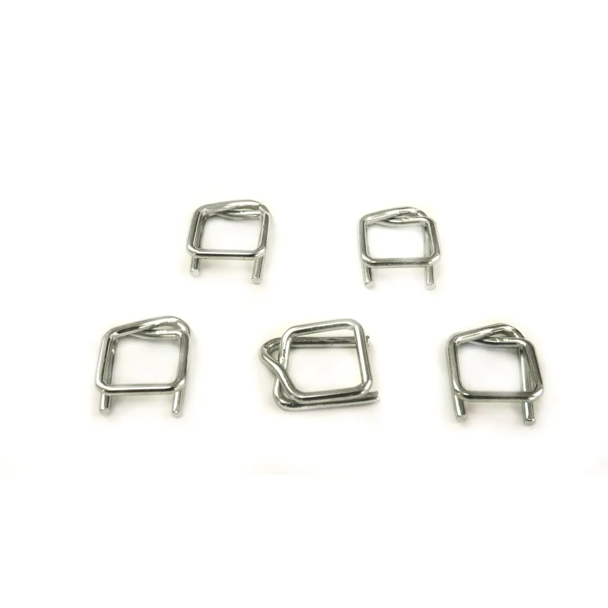 Catarame din sârmă galvanizată pentru bandă din poliester (BUCKLES-16G) 16 mm