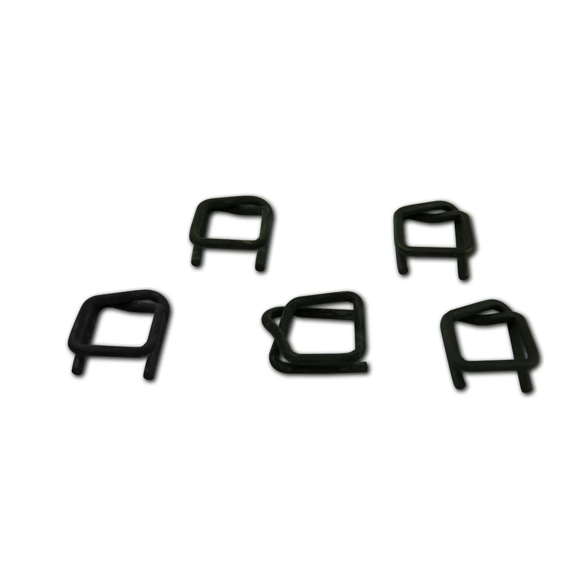 Catarame din sârmă fosfatată pentru bandă de legare din poliester (BUCKLES-13F) 13 mm