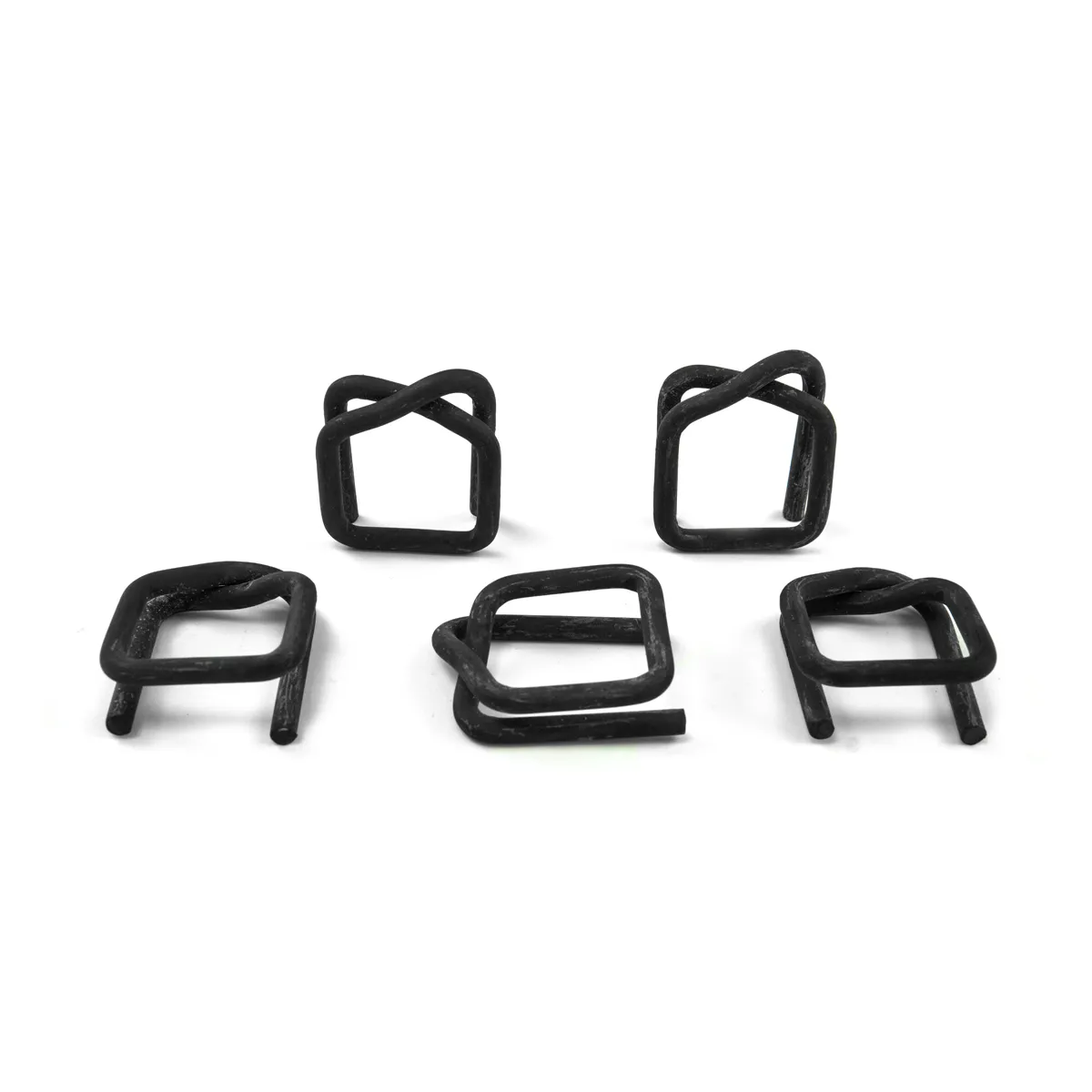 Catarame din sârmă fosfatată pentru bandă de legare din poliester (BUCKLES-25F) 25 mm