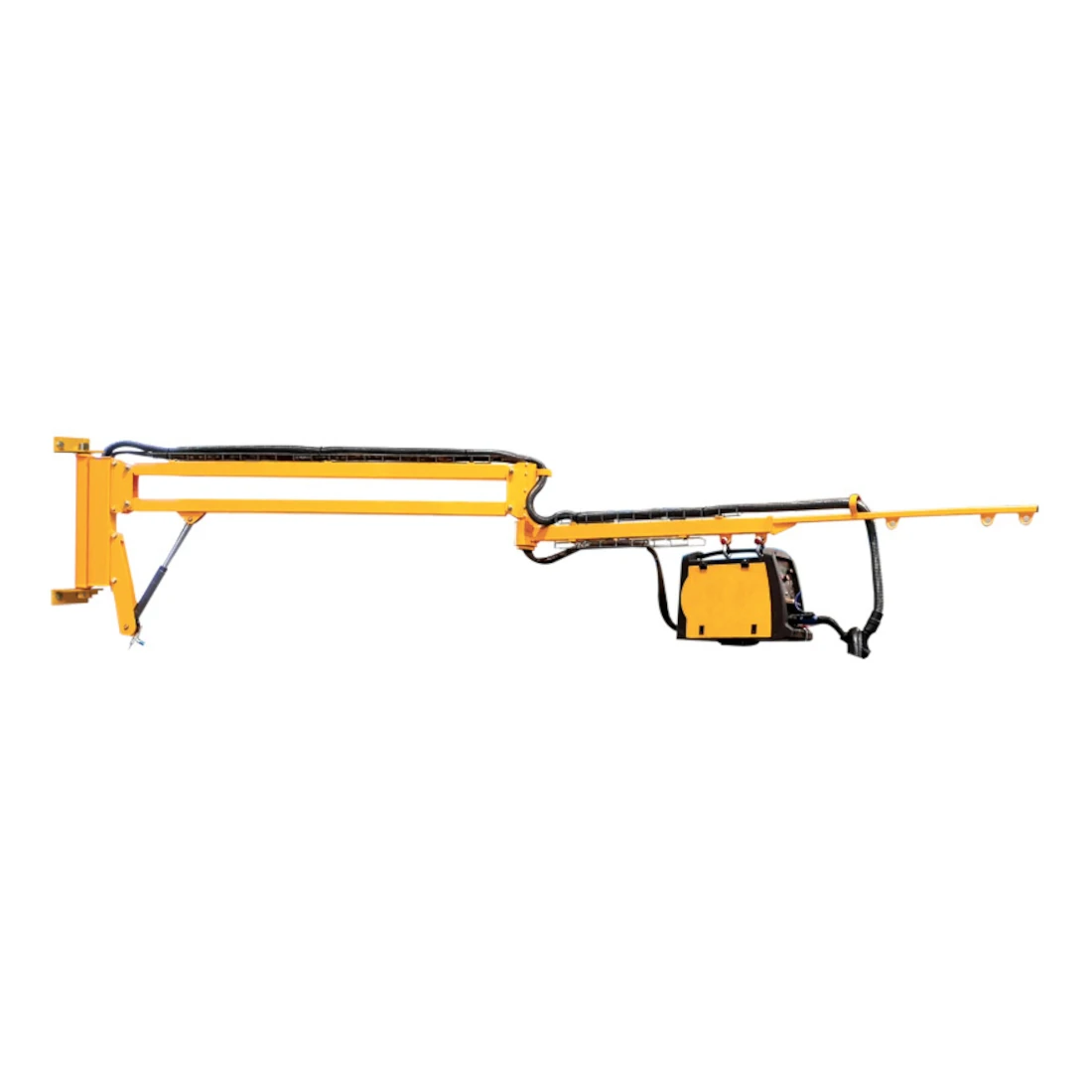 Macara pivotantă de perete pentru derulator de sudură, fixă (ZDAP-F), 50 kg, 3–6 m